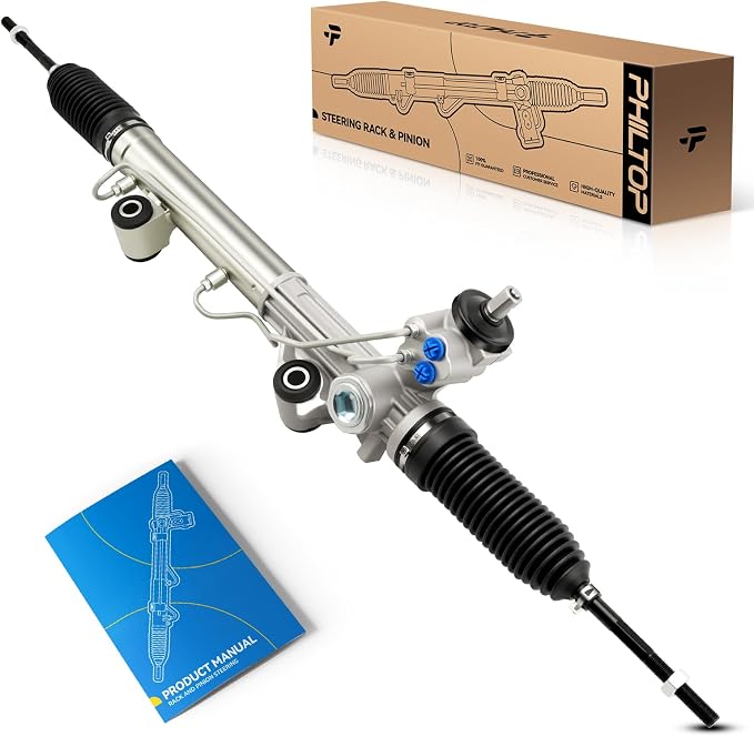 PHILTOP Power Steering Rack and Pinion for Explorer, Ranger, B2500, B2300 | 98-00 Ranger/Explorer, 2001 Explorer Sport, 98-00 B3000, 98-01 B2500, 01-03 B2300, Replace No.1L5Z3504DARM, F57Z3280AA
