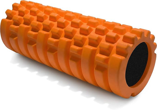 321 Strong Foam Roller - Medium Density Deep Tissue Massager for Muscle Massage and Myofascial Trigger Point Release, with 4K eBook