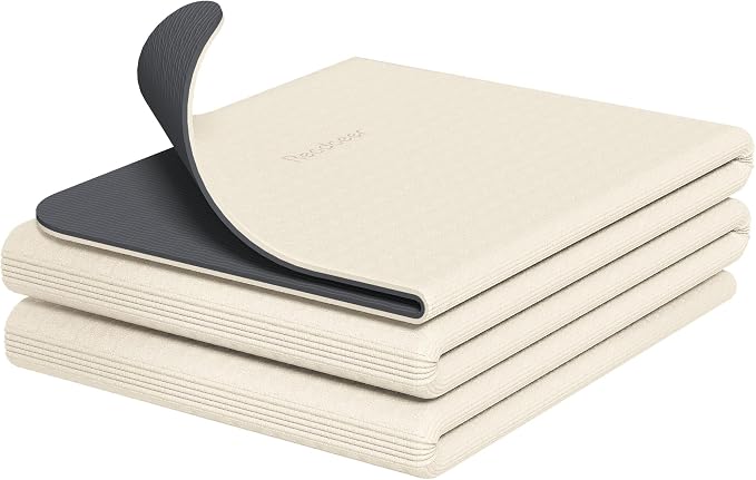 Readaeer Double Color Yoga Mat - 72"x24"x0.24" (6mm),Non-Slip TPE Exercise Mat