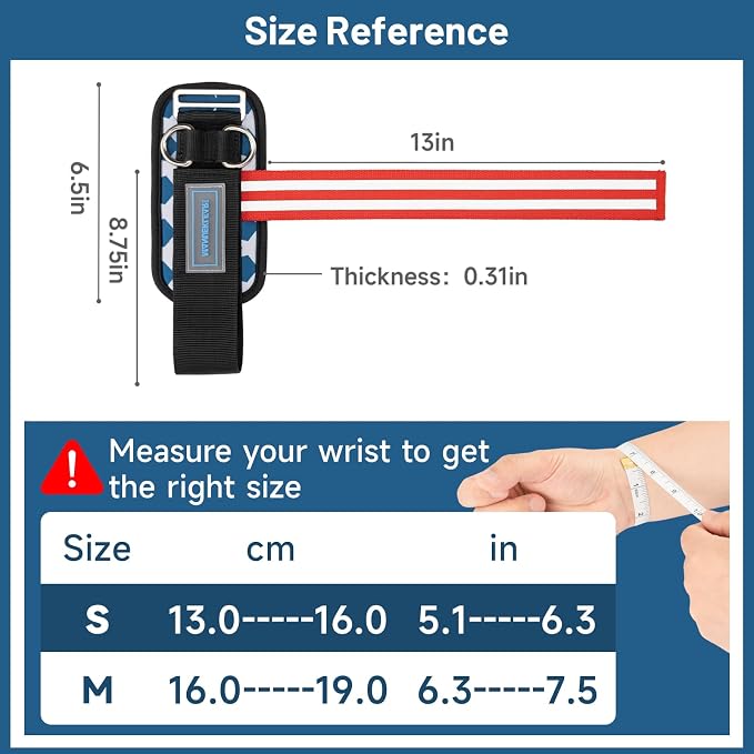 M MANUEKLEAR Wrist Straps for Weightlifting, Gym Lifting Straps with D Rings for Cable Machine,Weight Lifting Wrist Wraps for Men Women