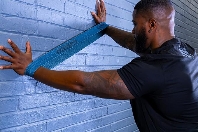 Fabric Mini Loop Non-Slip Resistance Band Set | Warm-Up, Physical Therapy, Glute Training, Speed and Agility Exercise Bands
