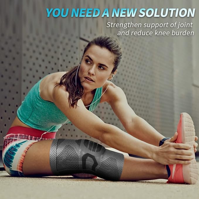 NEENCA Professional Knee Brace, Medical Knee Support for Women & Men Relief | Upgraded Version, Patented Patella Gel Pad & Side Stabilizers, For Knee Pain, Swelling, ACL,PCL, Circulation, Sports, Workout