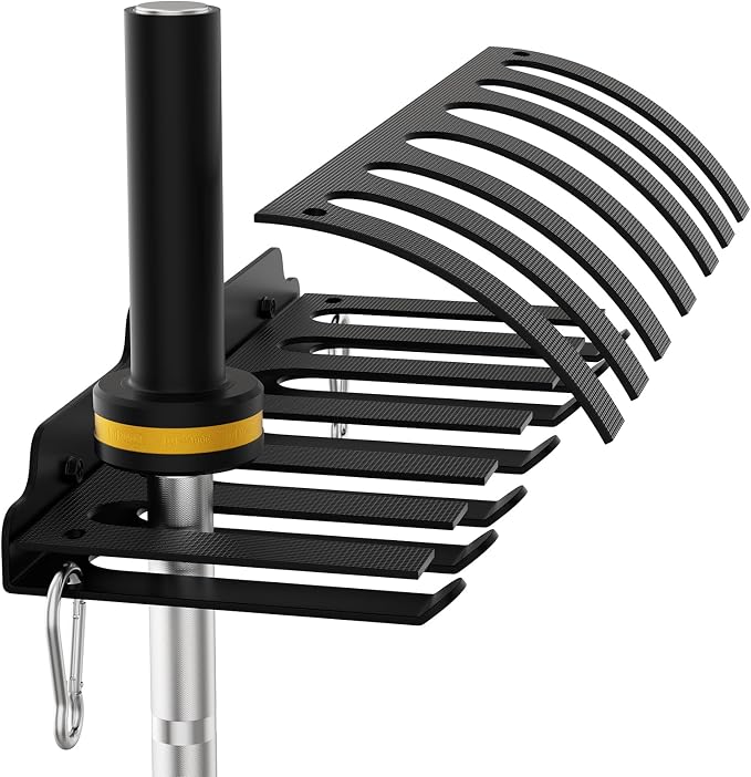 JNIHEEP Olympic Barbell Hanger,Garage Gym Bar Wall Rack,Vertical Barbell Mount Rack,Black Powder Coated,Space Saving Commercial or Home Gym Accessory,Holds Under 33mm Bar Size