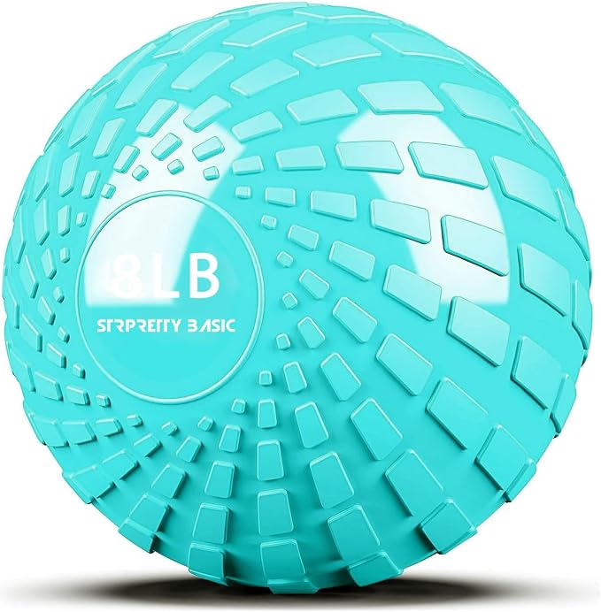 Medicine Ball 8, 10 lbs Slam Ball Weighted Balls for Exercise Strength and Crossfit Workout