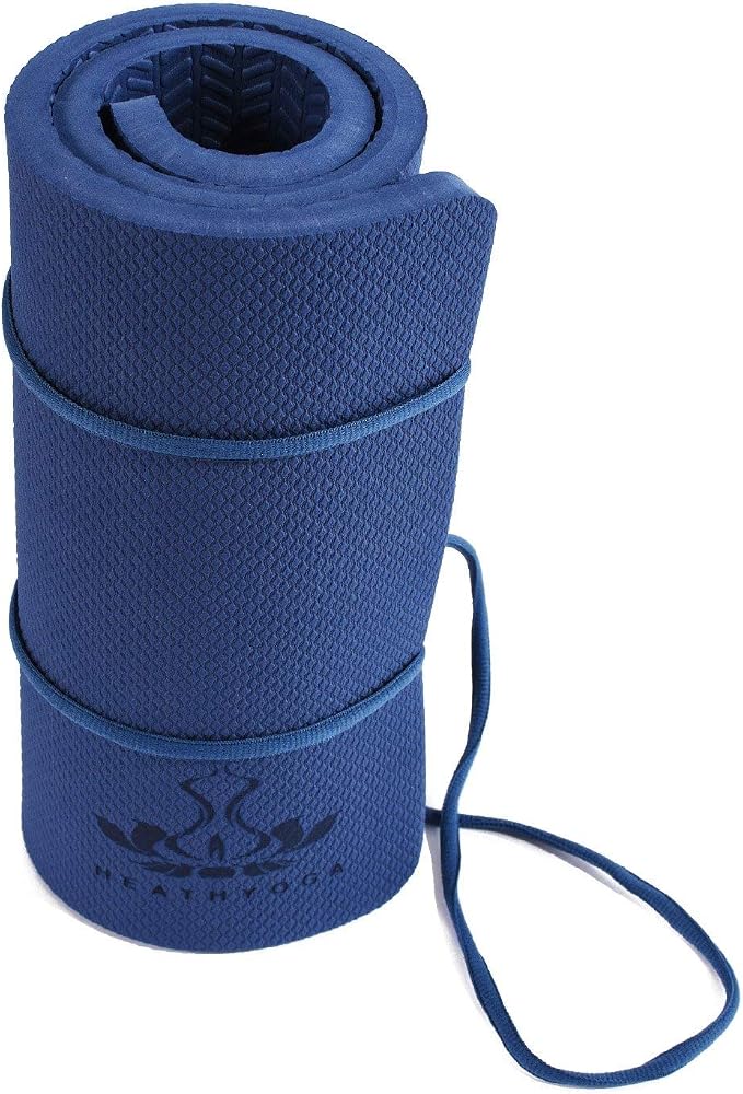 Heathyoga Yoga Knee Pads Cushion Non-Slip Yoga Mat Thick Yoga Accessories for Women Workout Pilates Kneeling Pads for Working out Exercise 26"x10"x0.5"