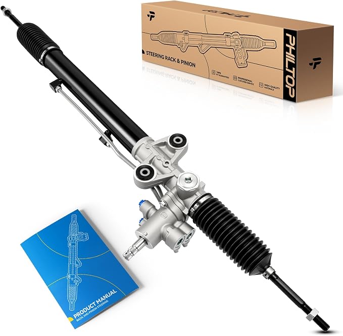 PHILTOP Hydraulic Power Rack and Pinion Assembly Replacement For Acura MDX 2003 2004 2005 2006 All Models, 262722