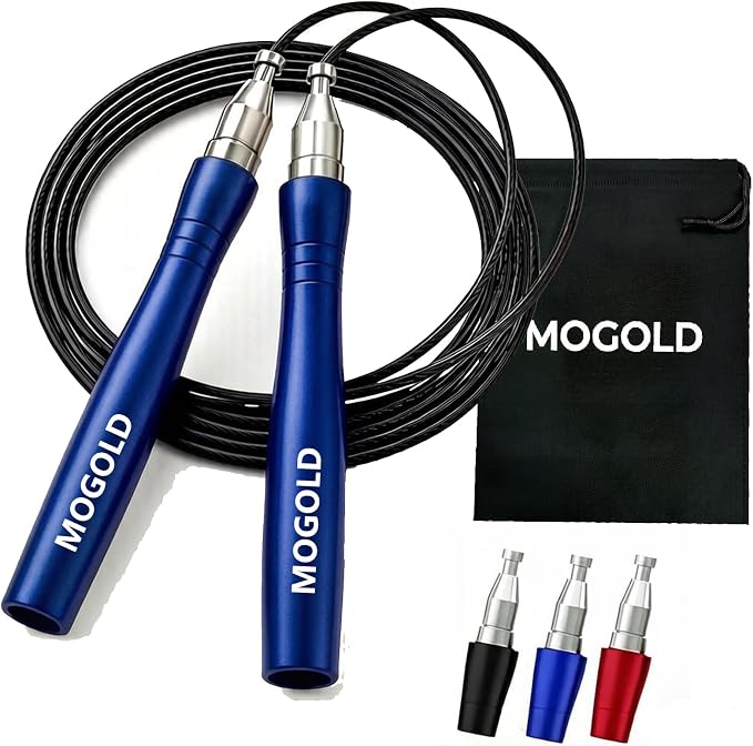 Speed Ropes Jump Rope For Men/Women-Tangle-Free-Self-Locking Screw-Free Design