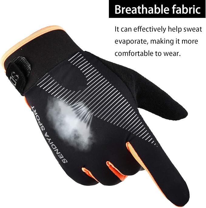 YHT Workout Gloves, Full Palm Protection & Extra Grip, Gym Fishing Fencing Gloves for Weight Lifting, Training, Fitness, Exercise (Men & Women)