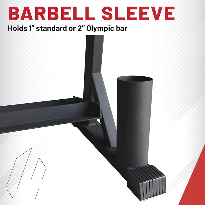 Lifeline Fitness Home Gym 3-Shelf Dumbbell and Kettlebell Storage Rack