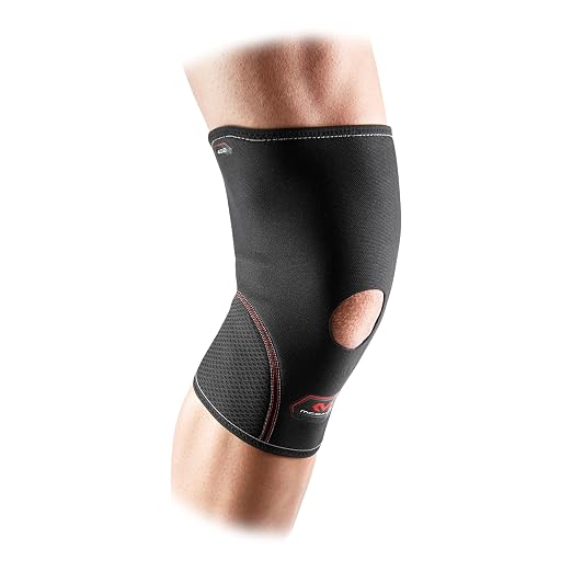 McDavid Knee Compression Sleeves Men/Women, Open Patella Knee Brace, Stabilizer for Minor Arthritis, Bursitis, Tendonitis, Patellar Support, Single Unit