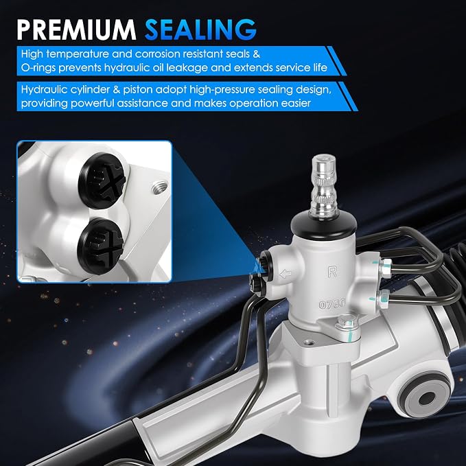 26-2617 Hydraulic Power Steering Rack and Pinion Fit for Toyota Highlander 2001-2007, for Lexus RX330 RX350 Automotive Replacement Rack & Pinion Assembly 4420048091 4550349125 4420048180