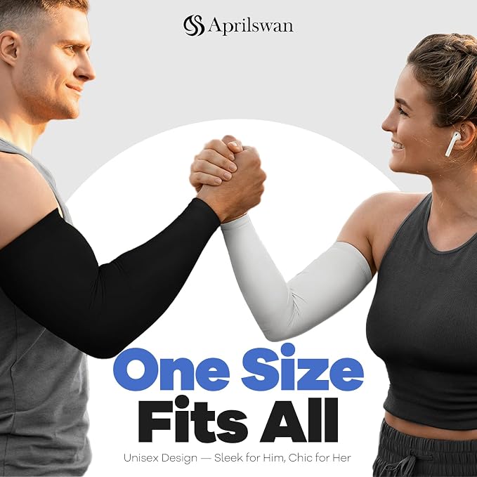 Arm Sleeves, UV Sun Protection Cooling Arm Covers for Men/Women | UPF 50+ UV protection; Sweat-wicking & cooling; Non-slip design; Lightweight & breathable