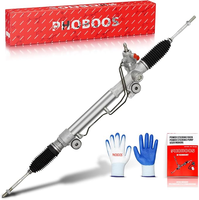 PHOBOOS Hydraulic Power Steering Rack and Pinion Assembly Compatible with Toyota 4Runner 2010-2022, New Unit, Leak Resistance, Direct Fit, Ref. 26-2660