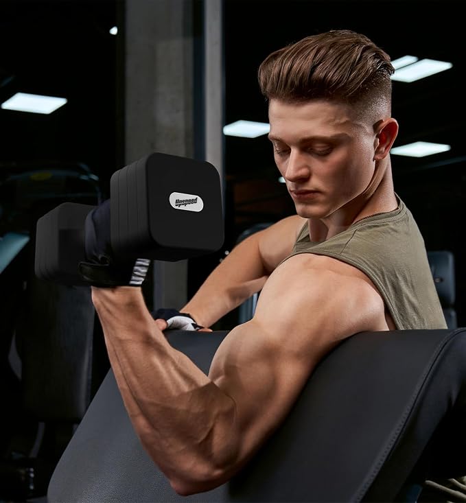 Adjustable Dumbbell Set for Women Men 7.5LB/10LB/15LB/20LB/25LB Each | Dumbbells Set of 2, Free Weight Set at Home Gym, Hand Weights with Locking/Metal Handle for Exercise Muscle Toning Rehab