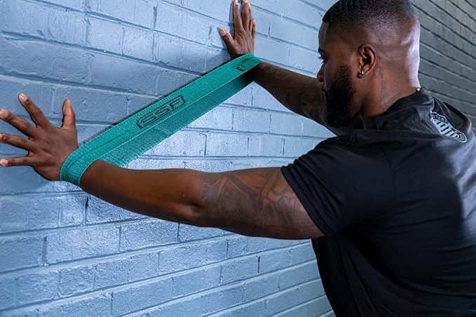 Fabric Mini Loop Non-Slip Resistance Band Set | Warm-Up, Physical Therapy, Glute Training, Speed and Agility Exercise Bands