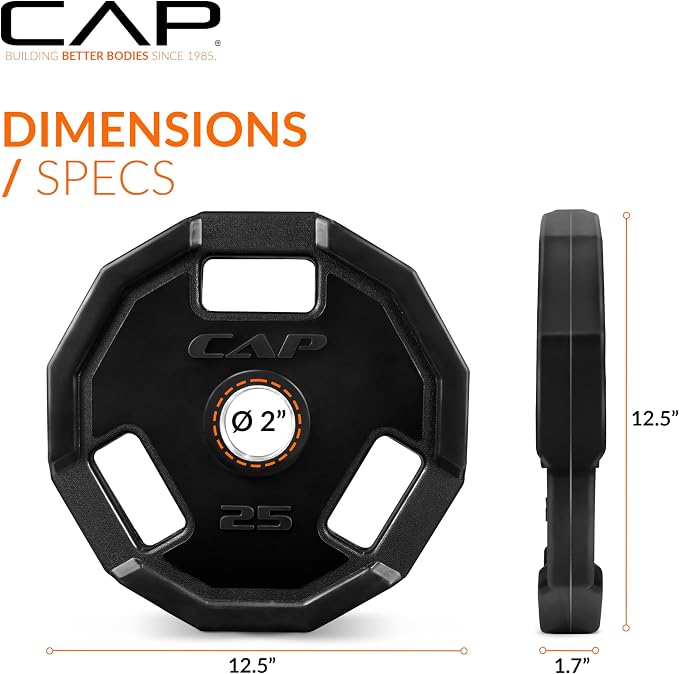 CAP Barbell 2-Inch Olympic Weight Plate | Multiple Options