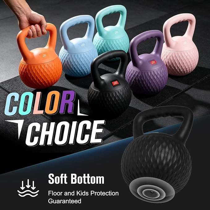 Soft Kettlebell, Safe Strength Training Kettlebells for Women