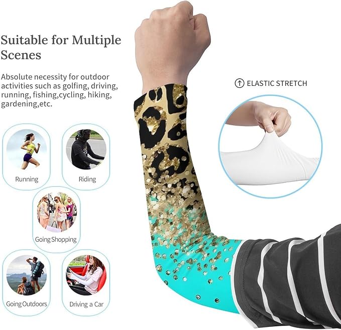 Marble Sports Compression Arm Sleeves for Men & Women - Youth Arm Sleeve Baseball Volleyball Sleeves & Basketball Sleeve