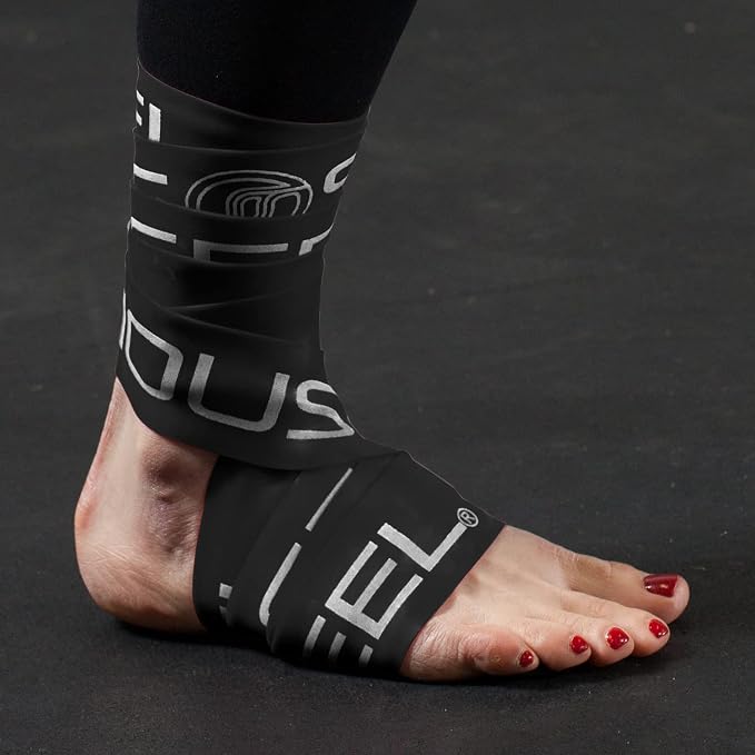 Serious Steel Mobility & Recovery (Floss) Bands |Compression Band | Tack & Flossing Band (7' L x 2" W)