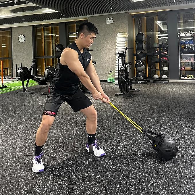 Medicine Ball Bag, Medicine Ball Rope, Rotation, Swinging, and Logging, Kettlebell Swinging, Russian Rotation, Counter Rotation Swinging, and Hammer Swinging (Excluding Medicine Balls)