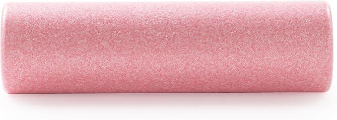 Sunny Health & Fitness 24" Pink High-Density Yoga Foam Roller | Muscle Relief, Physical Therapy, Post-Workout Recovery, Improved Flexibility, Home, Gym, Rehab Use, Full-Body Use