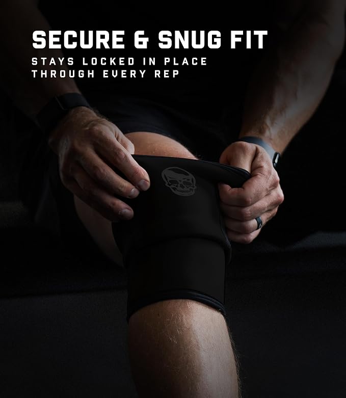 Gymreapers 5MM Knee Sleeves for Weightlifting, Squats, Powerlifting, and Functional Training – Compression Knee Support for Men & Women – Joint Protection & Recovery – Pair