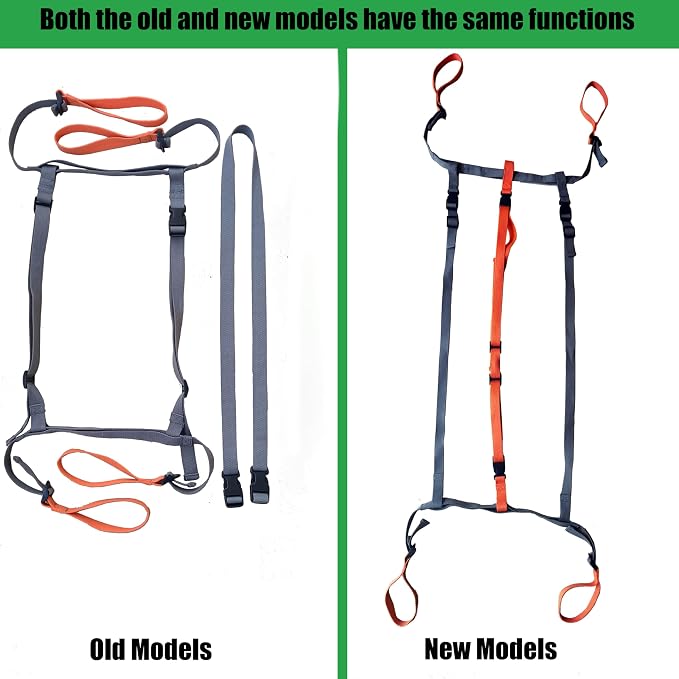 Potted Plant Mover and Lifting Straps, Landscaping Lifting Straps, Move Heavy Garden Objects: Flower Pots,Planters,Trees,Rocks,Bucket,Cement Gray,Up to 220 Pounds,Large