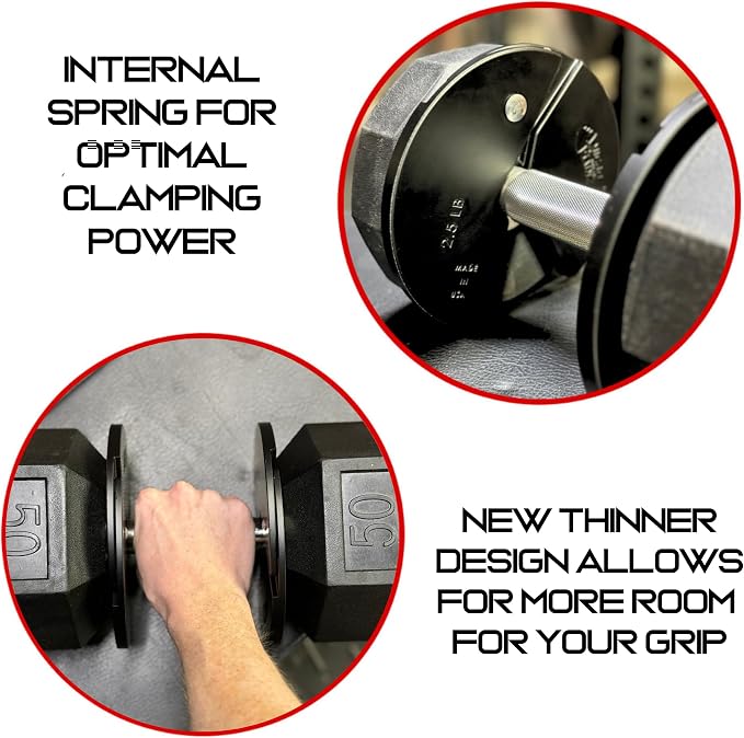 Micro Gainz 2.5LB Dumbbell Fractional Weight Plates, 2-Piece