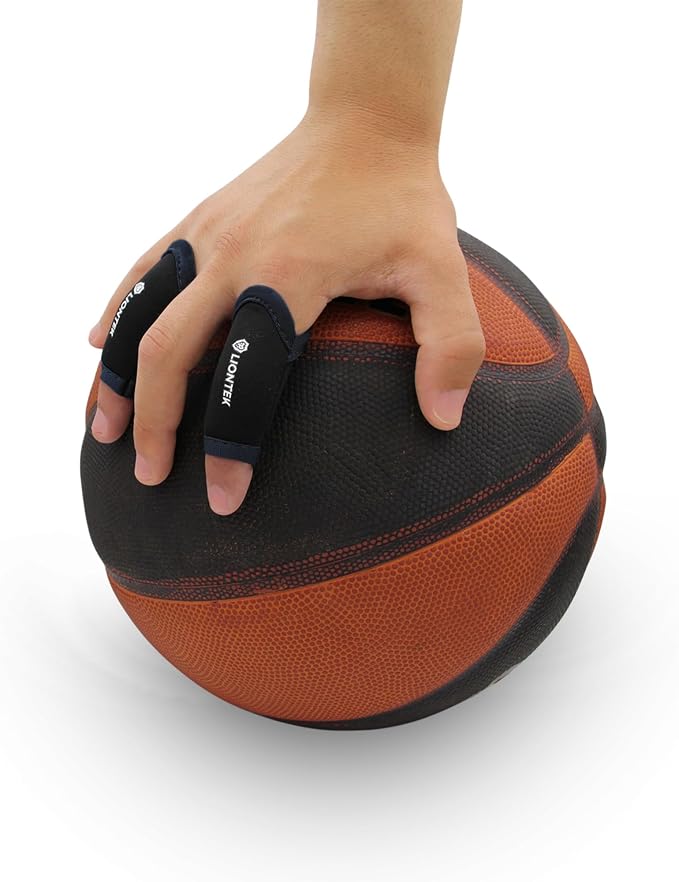 Single Finger Sleeve Pair - Sports Compression Finger Sleeve for BJJ, MMA, Basketball, Weight Lifting, and More