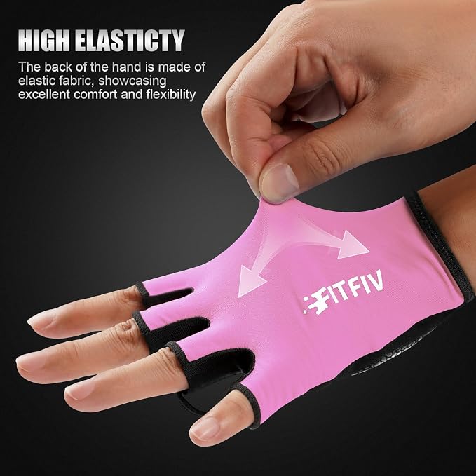 Cycling Gloves for Men Women, Half-Finger for Bike, Gym, Weight Lifting, Workout, Riding, Outdoor Sports