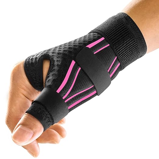 FREETOO Thumb and Wrist Brace Right Left Hand for Arthritis and Support | Thumb Spica Splint,Thumb Stabilizer;De Quervain Syndrome,Sprain,Tendinitis,Trigger thumb,CMC;Sleeping,Work,Type,Ergonomical