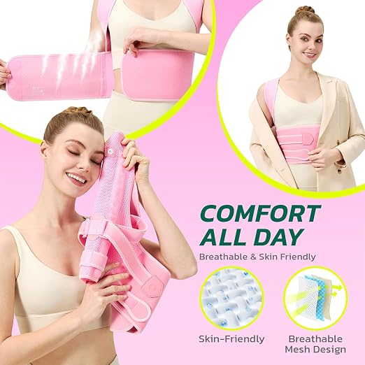 Back Brace Posture Corrector for Women, Upgraded Upper Back Support – Helps Neck, Shoulder & Back Pain Relief, Comfortable Spine Support Belt for Office, Work and Home Daily Use