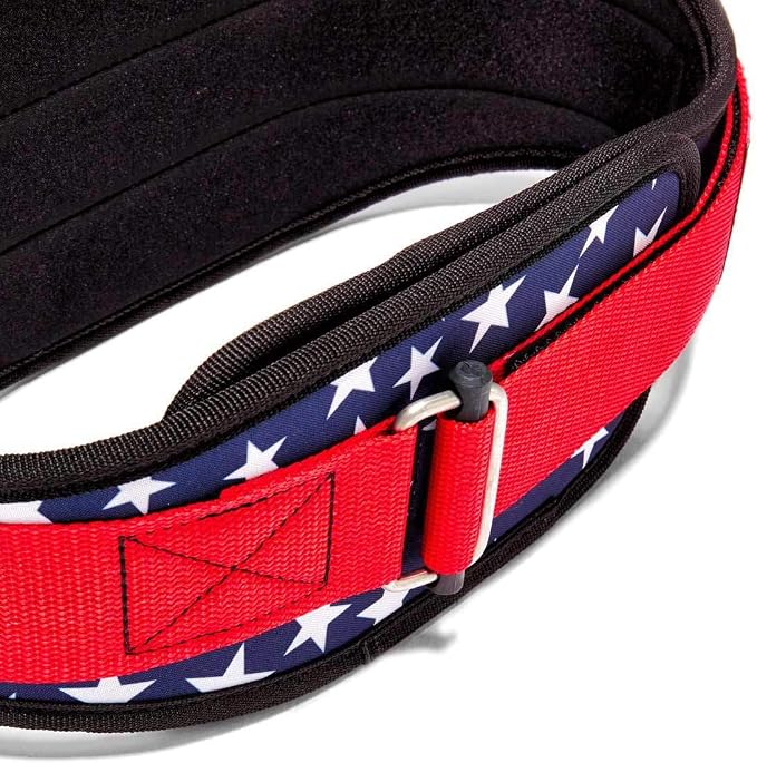 Schiek Sports 2006 Nylon 6 Inches Weight Lifting Belt - Support Belt for Power Lifting