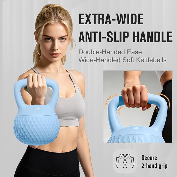 Soft Kettlebell, Safe Strength Training Kettlebells for Women