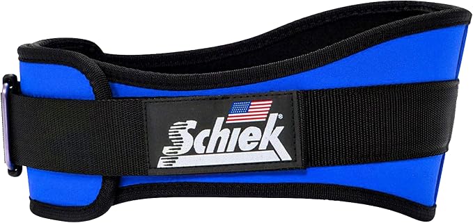 Schiek Sports 2006 Nylon 6" Weight Lifting Belt - Support Belt for Power Lifting