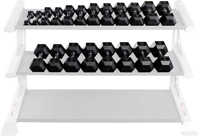 Body-Solid Cast Iron Hexagon Dumbbell, Hand Weights For Men and Women, Weight Dumbbells for Strength Training, Body Building Home Gym Training Gear