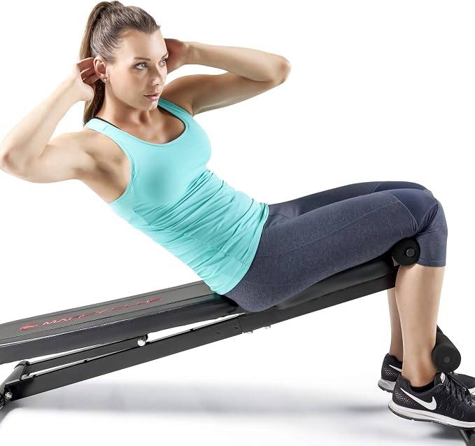 Marcy Multi-Position Adjustable Utility Bench for Home Gym Weightlifting and Strength Training