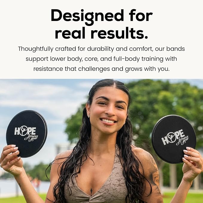 Hope Fitness Gear Large Loop Resistance Band Pull Up Assist & Power Resistance Band for Strength Training, Muscle Building, Mobility, Home Workouts & Travel