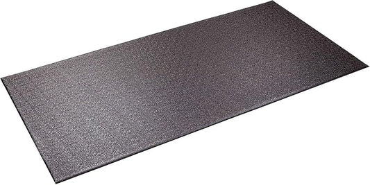 SuperMats Heavy Duty Equipment Non-Slip Mat 13GS | 30" × 60" – Fits recumbent & upright bikes, indoor cycles, steppers, step platforms, and compact home gyms