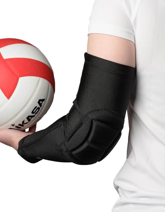 Tandem Sport Padded Arm Sleeves - Compression Sleeves with Built-In Elbow Padding to Reduce Injury & Stress