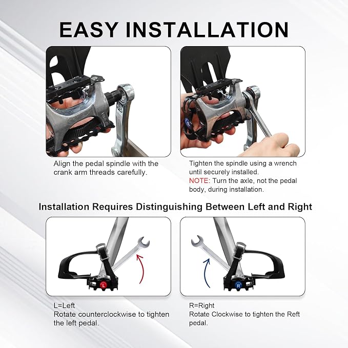 Exercise Bikes for Home,Spin Bike with Adjustable Magnetic,Brake Pad Resistance Silent Belt Drive,350lbs/300lbs Weight Capacity &Upgraded Version Seat for Home Cardio&Weight Loss(QM-530W)