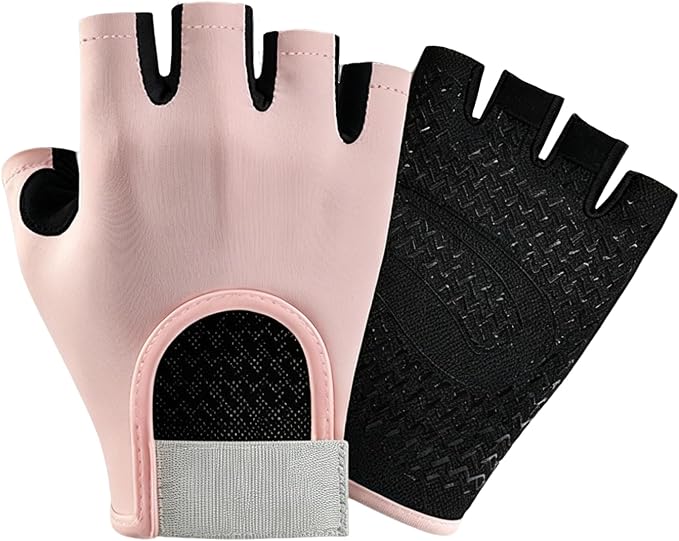 SUJAYU Gym Gloves for Women Men Workout Gloves Women Men, Anti-Slip Breathable Gym Essentials Women for Weightlifting Cycling Training, Guantes para Gym Mujer