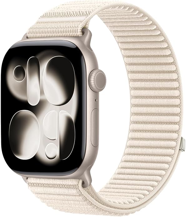 Nylon Loop Sport Band Compatible with Apple Watch Ultra 3 2 Band 49mm 46mm 45mm 44mm 42mm 41mm 40mm 38mm Women Men, Stretchy Strap Elastic Fabric Wristband for iWatch Series 11 10 SE 9 8 7 6 5 4 3 2 1