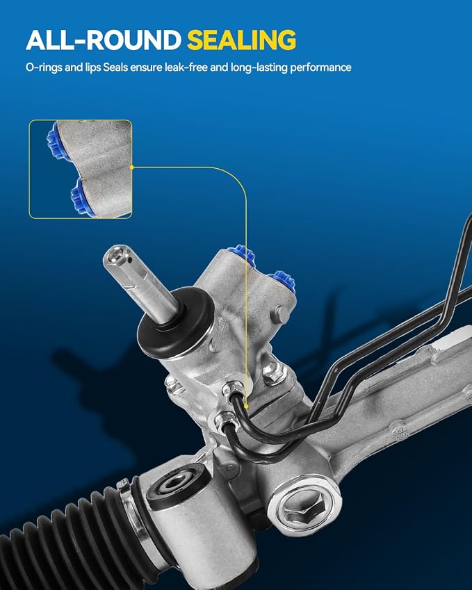 PHILTOP Power Steering Rack & Pinion Assembly for 2011-2014 300 RWD, 2011-2014 Challenger, 2011-2019 Charger, Hydraulic Power Steering, OEM Replacement 22-3082