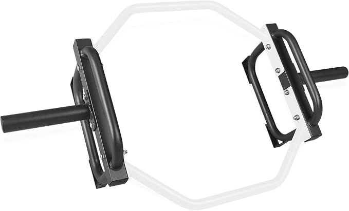 CAP Olympic Trap & Shrug Bar with Elevated Grip, 500-Lb Capacity