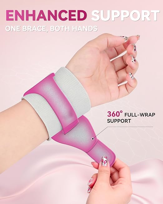 Wrist Brace for TFCC Tears with Adjustable Wrap, Grey | Comfortable Wirst Support Brace for Ulnar Sided Pain, Repetitive Use Injury, Tendonitis, Bowling, Right & Left Fit