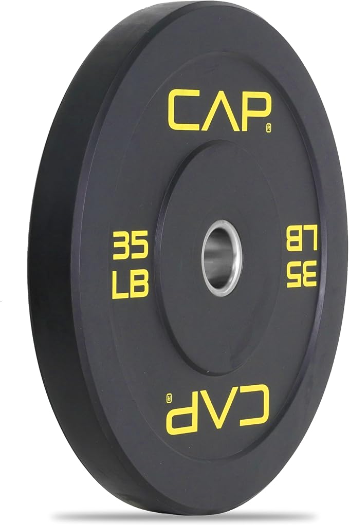 CAP Barbell Rubber Olympic Bumper Plate | Multiple Options/Colors