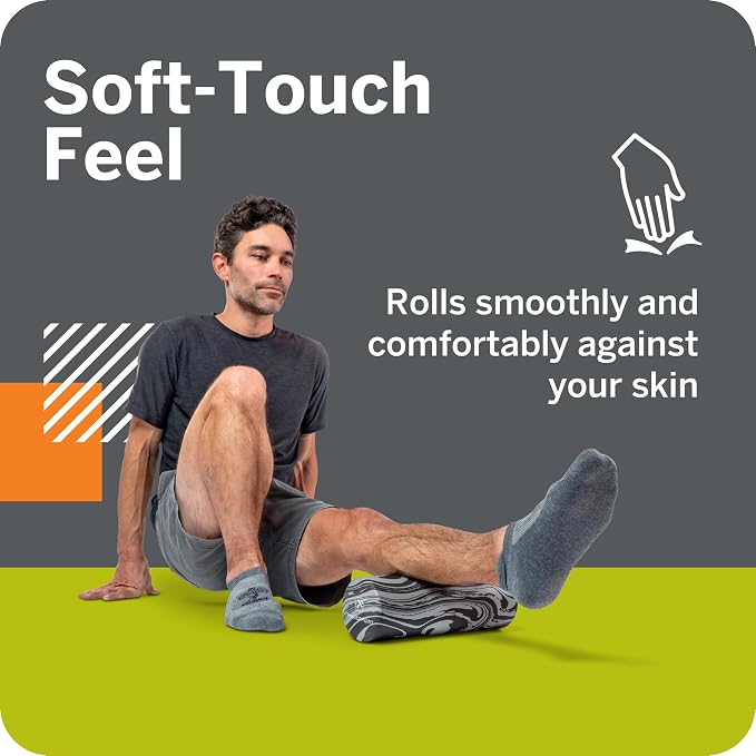 TriggerPoint Foundation Roller - Premium EVA Foam Muscle Recovery and Flexibility Roller, Soft Compression for Injury Prevention, Travel-Friendly, Ideal for Athletes