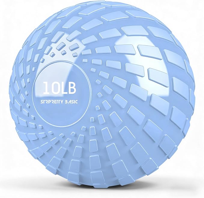Medicine Ball 8, 10 lbs Slam Ball Weighted Balls for Exercise Strength and Crossfit Workout