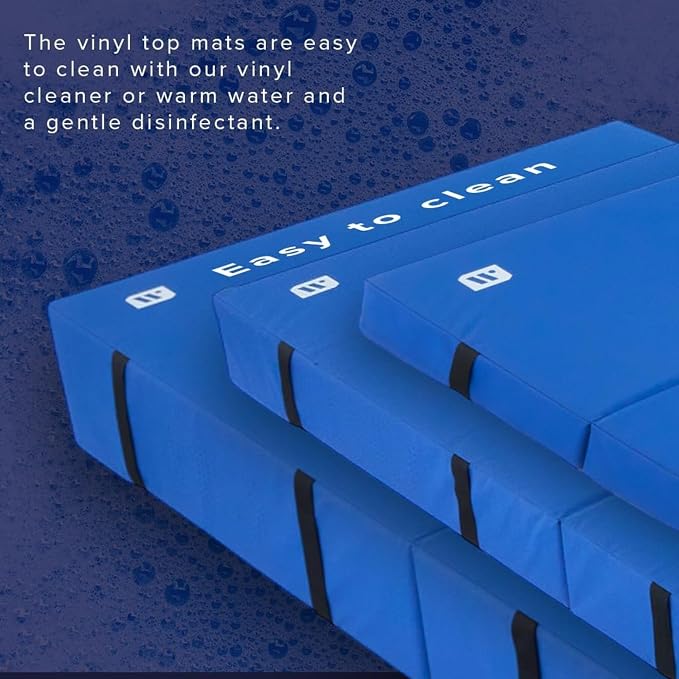 We Sell Mats Bifolding Gymnastics Crash Landing Mat Pad, Safety for Tumbling, Back Handspring Training and Cheerleading